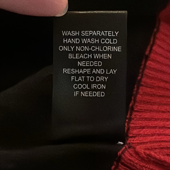 Torrid Union Jack Heart Sweater Black Red‎ White Blue Womens Plus 3X Flag Cotton - Picture 10 of 10